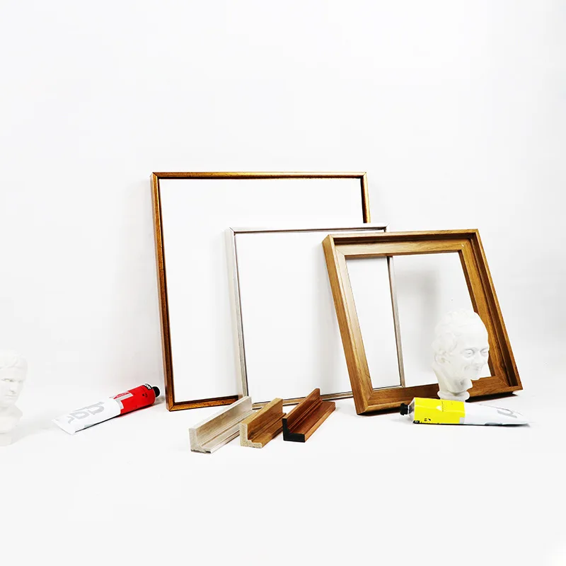 

Modern Frame Oil Painting Outer Frame PS Plastic Foamed Frame Line Frame