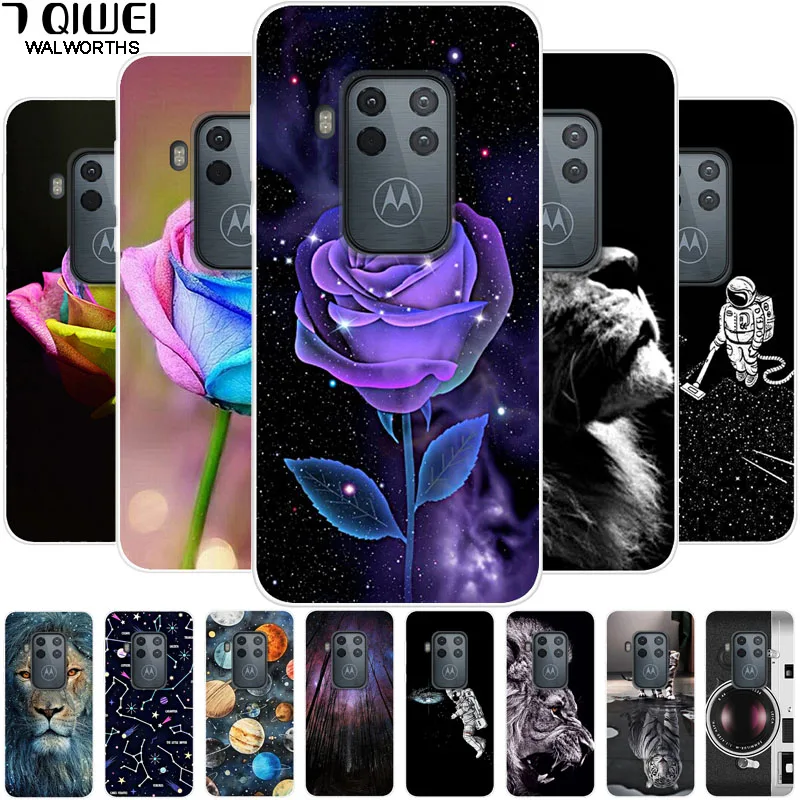 

6.39'' For Moto One zoom Case TPU Soft Silicone Phone Cover Case For motorola Moto One Pro Case Cute Fundas for Moto One ZOOM