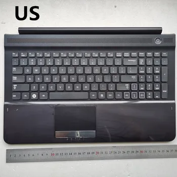 

US black new laptop keyboard with touchpad palmrest for Samsung RC510 RC520 BA75-03027A