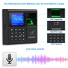 Biometric Fingerprint RFID Access Control Keypad System Electronic USB Time Clock Recorder Attendance Machine +10 Keyfobs Card ► Photo 3/6