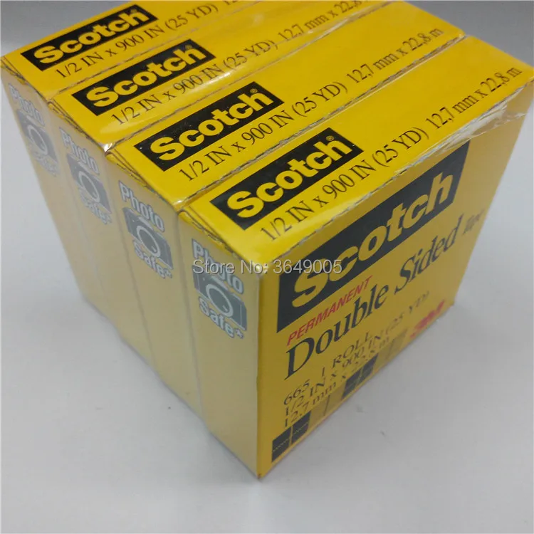 144 шт./кор., двусторонний скотч пополнения Rolls 665