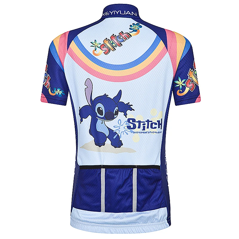 KEYIYUAN 2025 New Kids Short Sleeve Cycling Jersey Set Bike Shirt Children Breathable MTB Clothing Boys Girl Summer Bicycle Wear 4