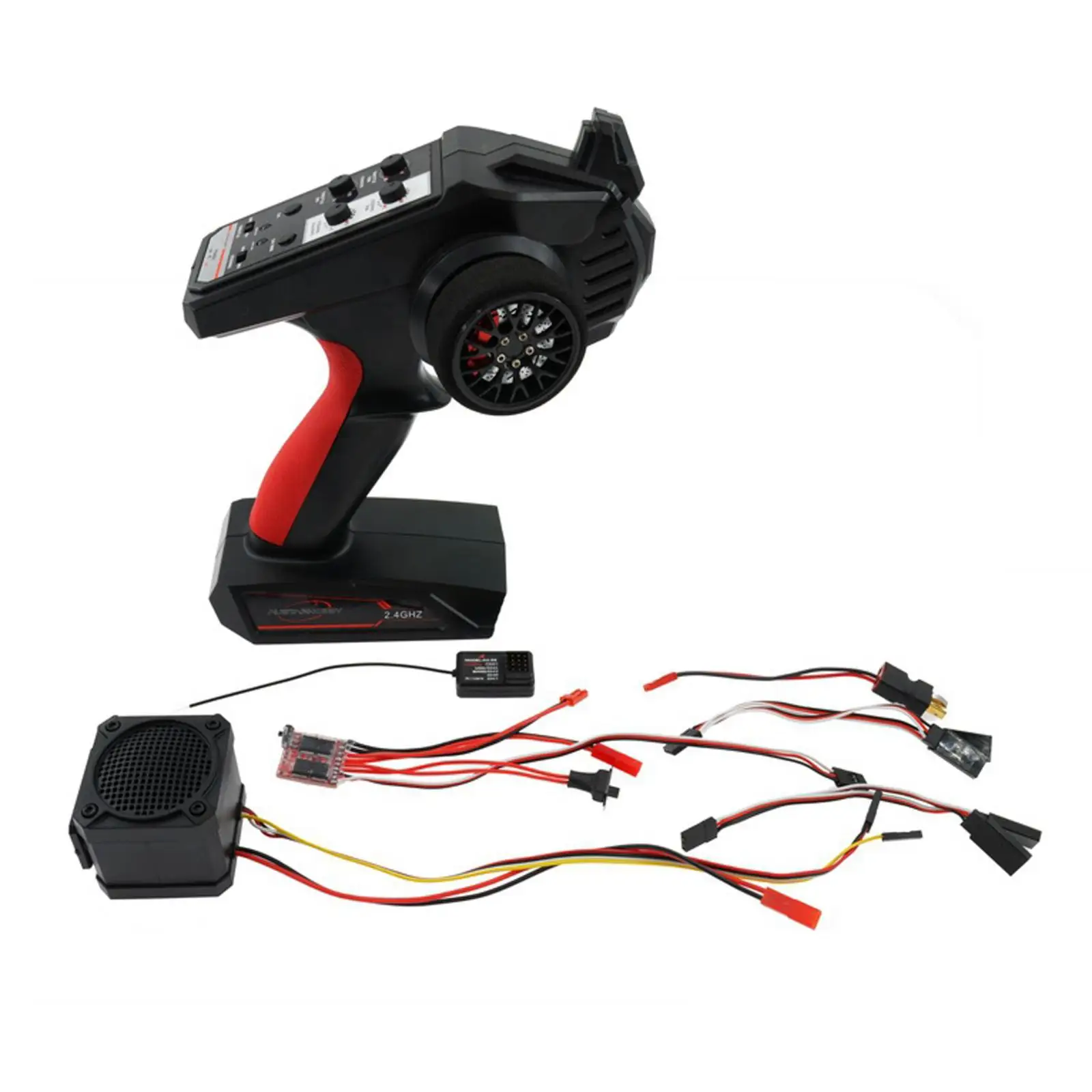 RC Car Engine Sound Simulated Module Set Simulator w/Remote controller for 1/5 1//8 1/10 1/16 RC Model for WPL B14 B14K B24 B24K
