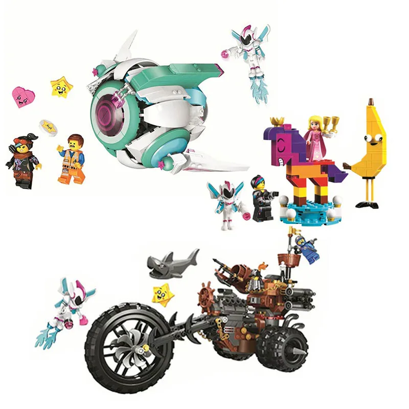 

Movies Series 2 Sweet Mayhem's Systar Starship Building Blocks Bricks Toys Compatible With legoinglys