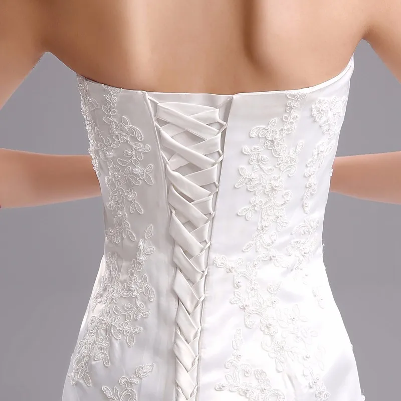 Vestido de festa роскошное кружевное сексуальное платье-Русалка Новая мода белое вышитое бисером свадебное платье vestido de NOIVA 1106, ty, hd платье подружки невесты