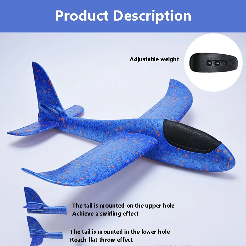 Забавный эппметинг планер самолет инерционный самолет игрушка ручной запуск модель самолета