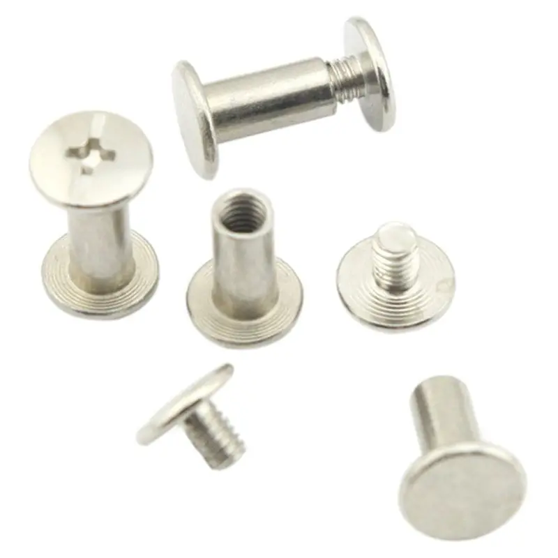 50 шт. M5x10mm винт сообщения Чикаго винтовые заклепки