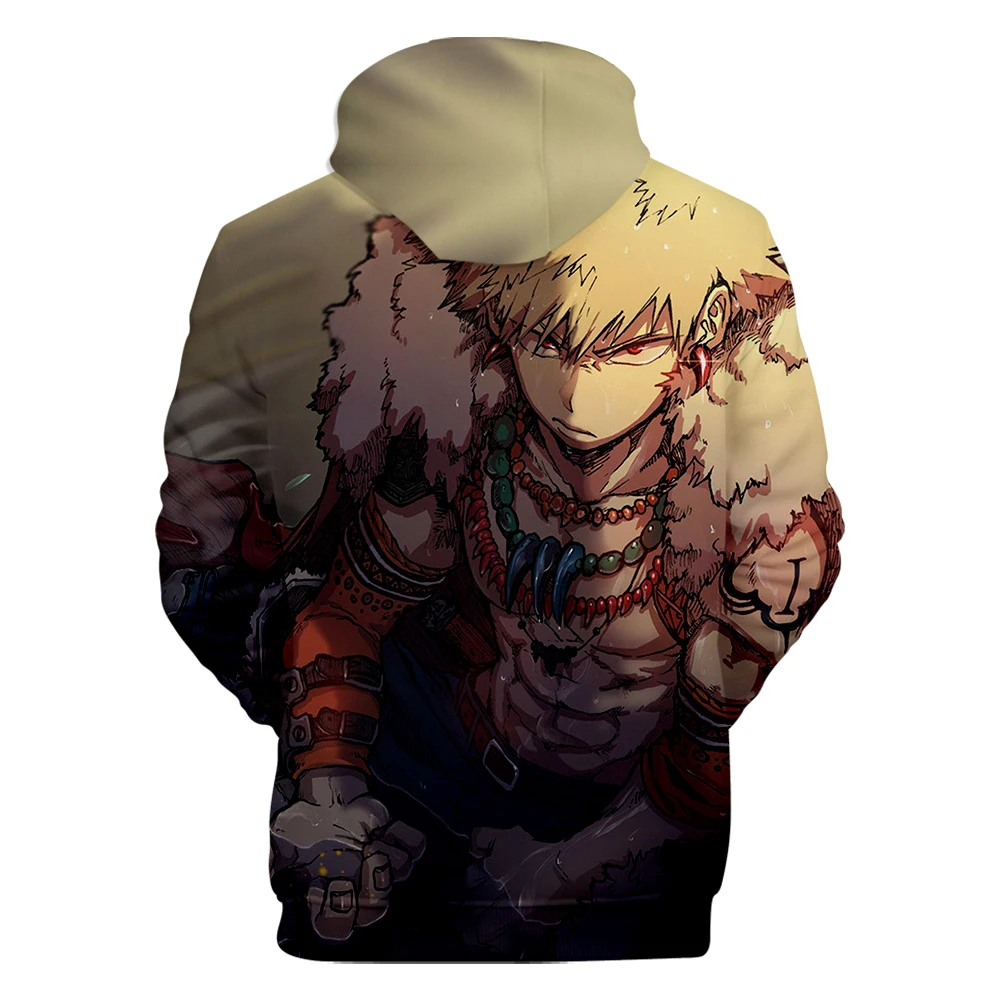 My Hero Academia 3D Print Autumn Hoodie 6