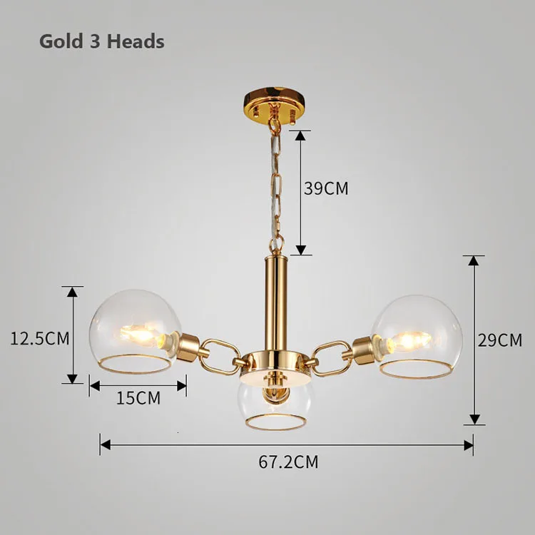 Modern Glass Pendant Light Nordic Dining Room Kitchen Light Designer Hanging Lamps Avize Lustre Lighting