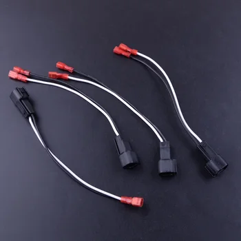 

2 Pin 4pcs Car Speaker Stereo Radio Connector Harness Wires Adapter 72-5600 fit for Ford Linclon Mercury