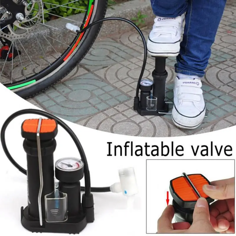 Велосипедный Электрический ножной насос высокого давления, профессиональная портативная велосипедная педаль, воздушный насос, воздушный