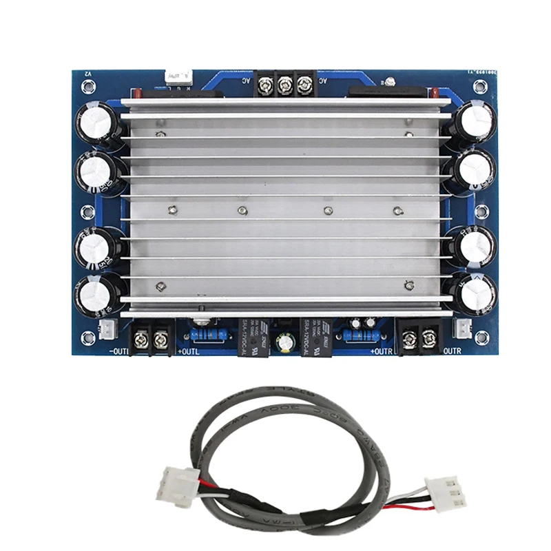 

TDA7293 Amplifier Board High Power Dual Chip Simulate Class A Warm Sound Dual Channel 100W*2 Audio Amplifies For Home Theater
