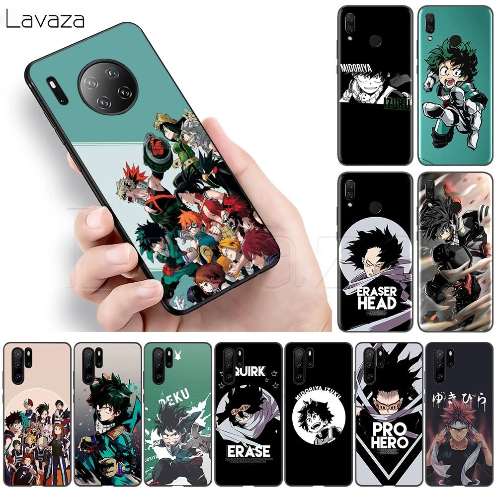 Мягкий силиконовый чехол Lavaza Anime My Hero для Honor Note 6A 7A 7X 8A 8X 8C 9 9X 10 20 20S 9A 10X Y6P Pro Lite |