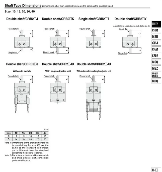 CRB2BW15-180S CRB2BW15-270S SMC лопасти типа Осциллирующий цилиндр воздушный цилиндр пневматический компонент пневматические инструменты CRB2BW серии