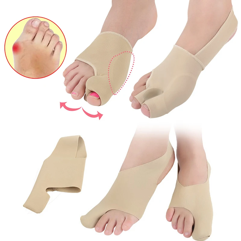 1Pair Hallux Valgus Braces Big Toe Orthopedic Correction Socks Foot Care Bone Thumb Straightener Bunion Corrector Pedicure Tools