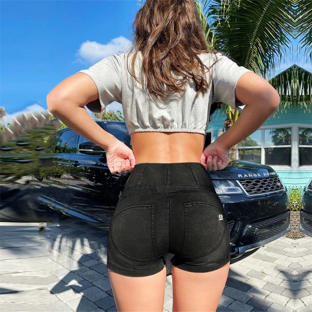 Flexible Yoga Sports Shorts Women Sexy Seamless Fitness Workout