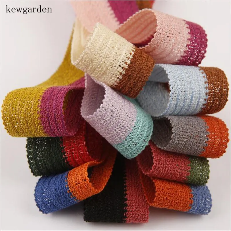 Полосатая хлопковая льняная лента Kewgarden 1 5 дюйма дюйм 10 мм 40 25 аксессуары сделай