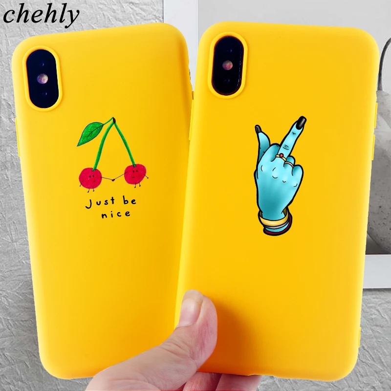 

Fashion Cartoon Phone Case for iPhone 6s 7 8 11 Plus Pro X XS MAX XR Cute Cases Soft Silicone Fitted TPU Back Accessories Covers