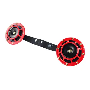 

Super Loud Compact Electric Blast Tone Air Horn Kit with Bracket for Motorcycle Car Dual Tone Electric Auto Horn Car Accessories