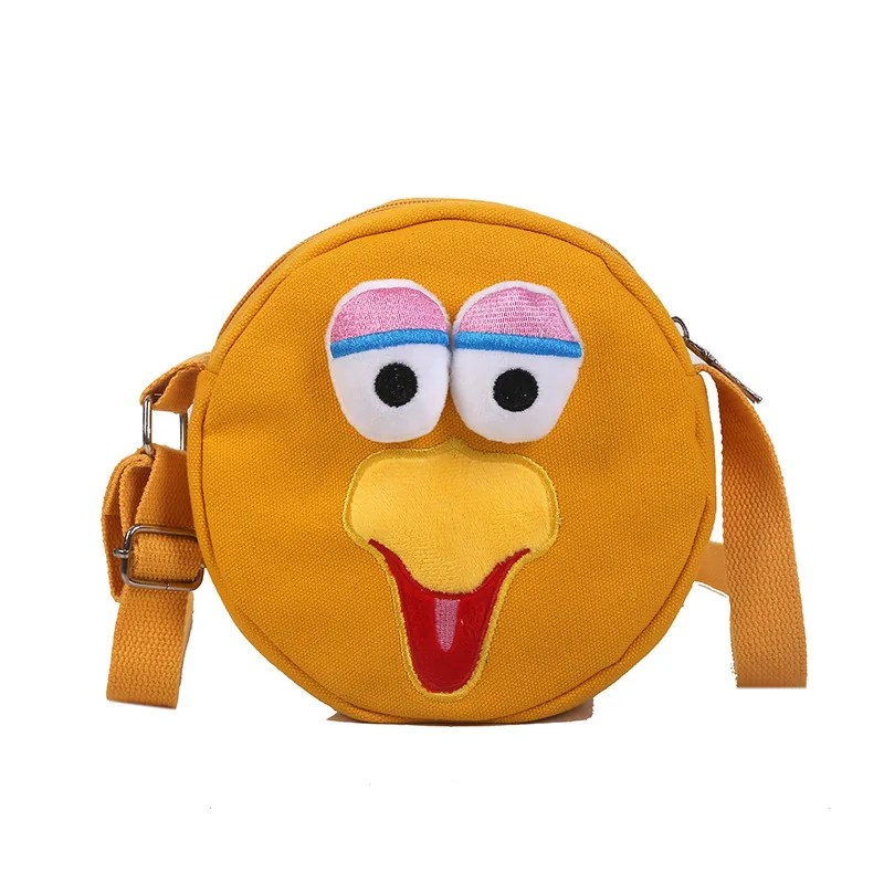 

New Style Women's Bag Korean-style Casual Women's Messenger Bag Small round Bag Embroidery Women's Backpack