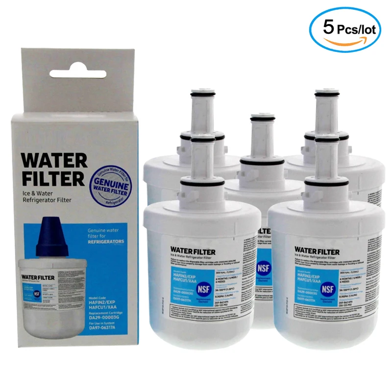 

Replace Samsung Electronics DA29-00003G Samsung HAF-CU1-2P / XAA water purifier, 5 pieces