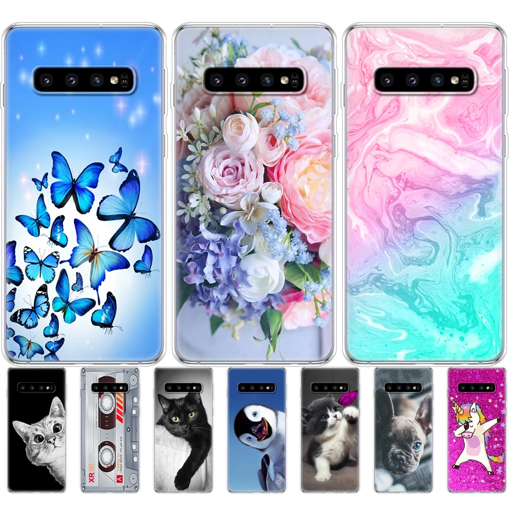 Чехол для Samsung Galaxy S10 чехол S10Plus силиконовый из ТПУ телефона E Plus G975F S