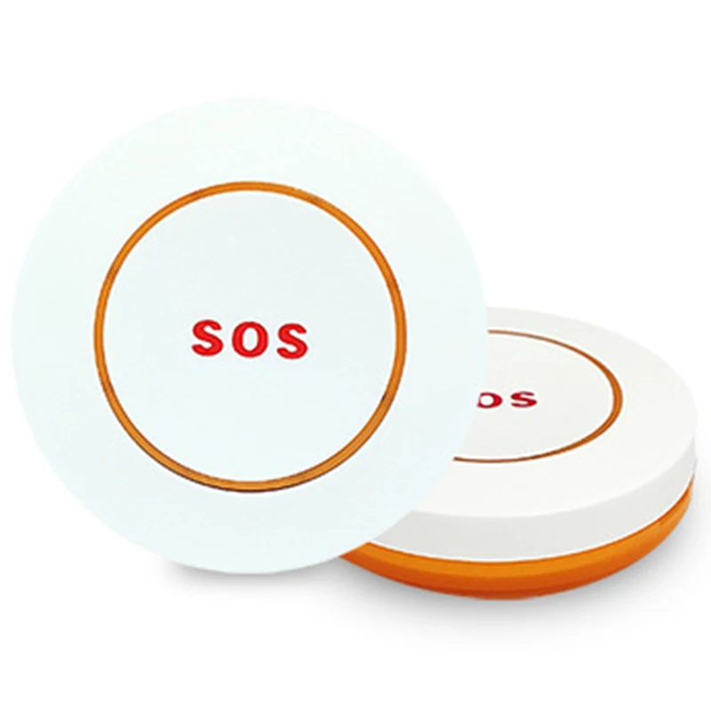 

2Pcs Wireless SOS Button Emergency Button for Help Gsm Alarm System SOS Button for Emergency