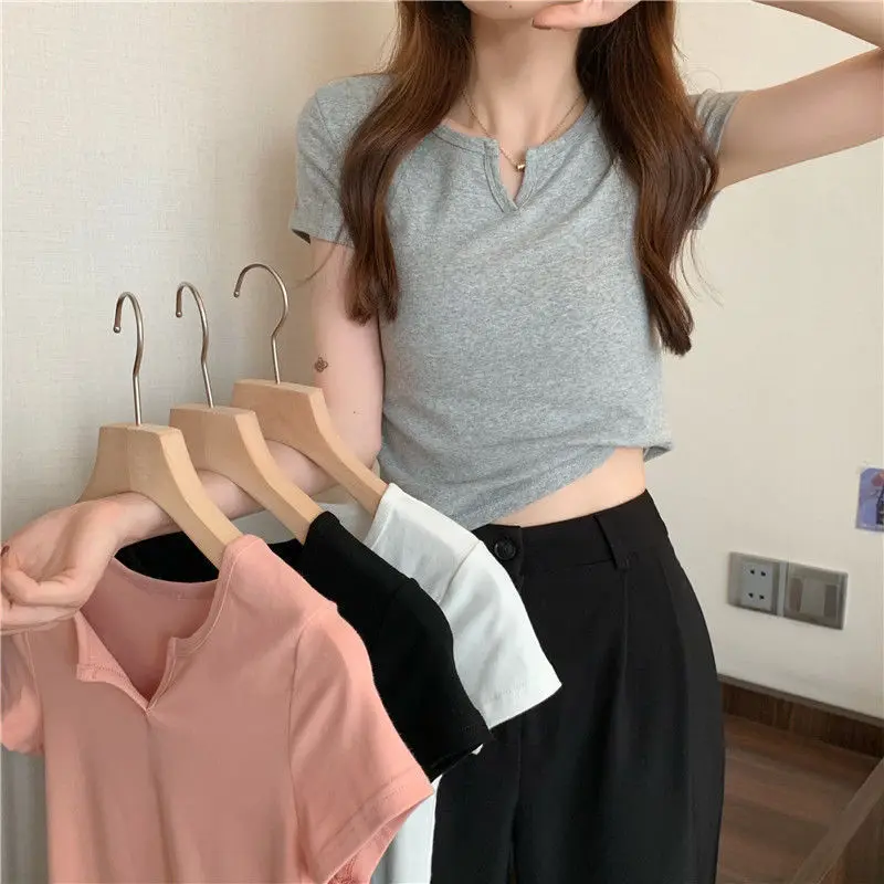 Eclectic Urban Wear /UC Fitness on X: T Shirt Aesthetic Pulovers Tops  Korean Women T-shirt For Summer Aesthetic Fashion Casual Short Sleeve Loose  Clothes Get Yours at  #swagger #swaggersouls  #swaggersquad #swaggers #