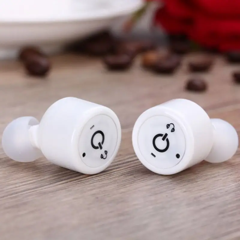 Мини размер Bluetooth наушники в ухо шумоподавление громкой связи беспроводные наушники популярные наушники 5VV