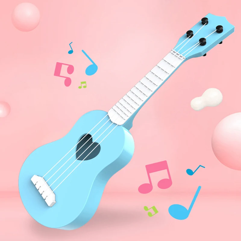 Детская гитара Ukelele, музыкальная игрушка, обучающая игрушка для мальчиков и девочек, рождественский подарок для детей