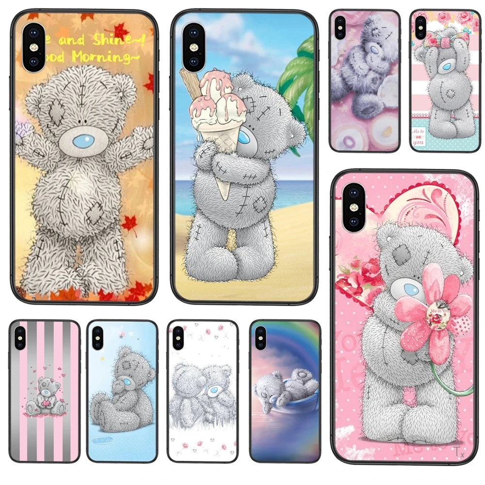 Tatty Teddy Bear Me To You самый легкий для Samsung Galaxy S30 S21 S20 Fe S10 S10E S9 S8 S7 S6 Edge Lite Plus Ультрачерный