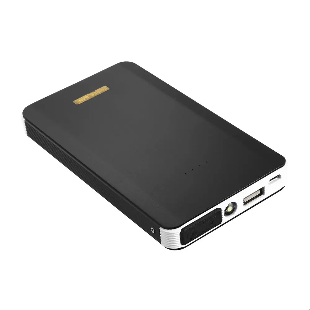 

Car Jump Starter Pack Booster LED Charger Battery Power Bank Portable Emergency Power Supply Metal Casing