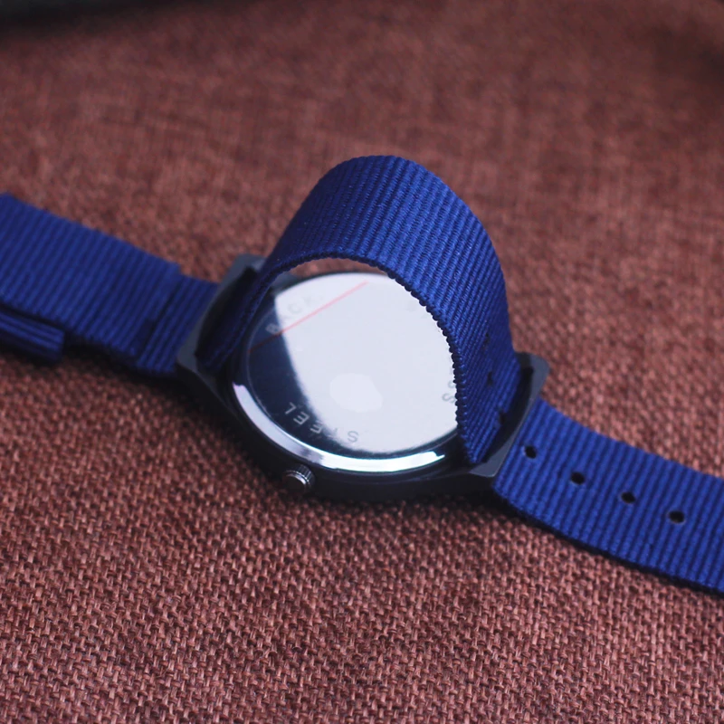 Chaoyada Brand Boys Men Students Learning Time Quartz Watches Girls Water Resistant Gifts Clock Kids Canvas Fashion Wristwatches 6