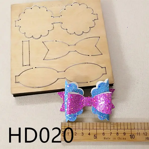 HD020 2 слоя лук резки высечки деревянные форма для литья