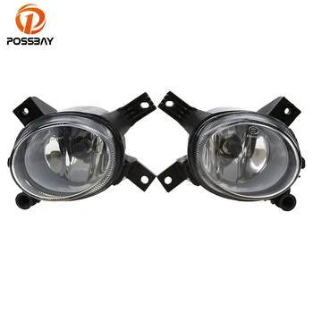 

POSSBAY Car Front Driver Fog Lights Assembly for Audi A4/Avant/A4 B7 2005 2006 2007 2008 Front Lower Bumper Halogen Foglights