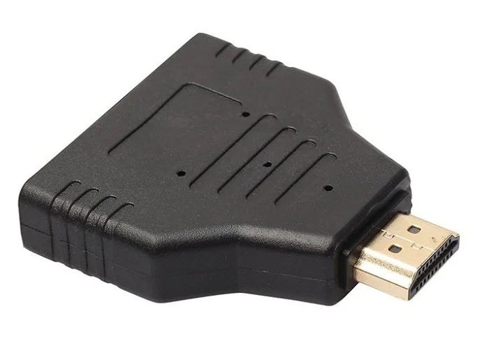 1 in 2 1080P HDMI Splitter Adapter Male to Female Onversion Head | Электроника
