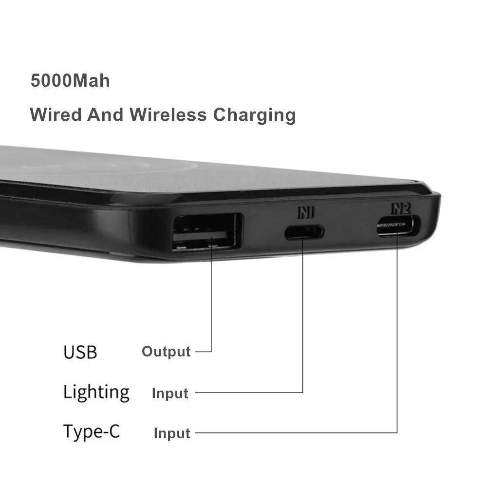 Чехол для аккумулятора 5000 мАч для Iphone 11 11 Pro 11 Pro Max, чехол для зарядного устройства, чехол для смартфона, отдельный чехол с зажимом для задней панели, внешний аккумулятор