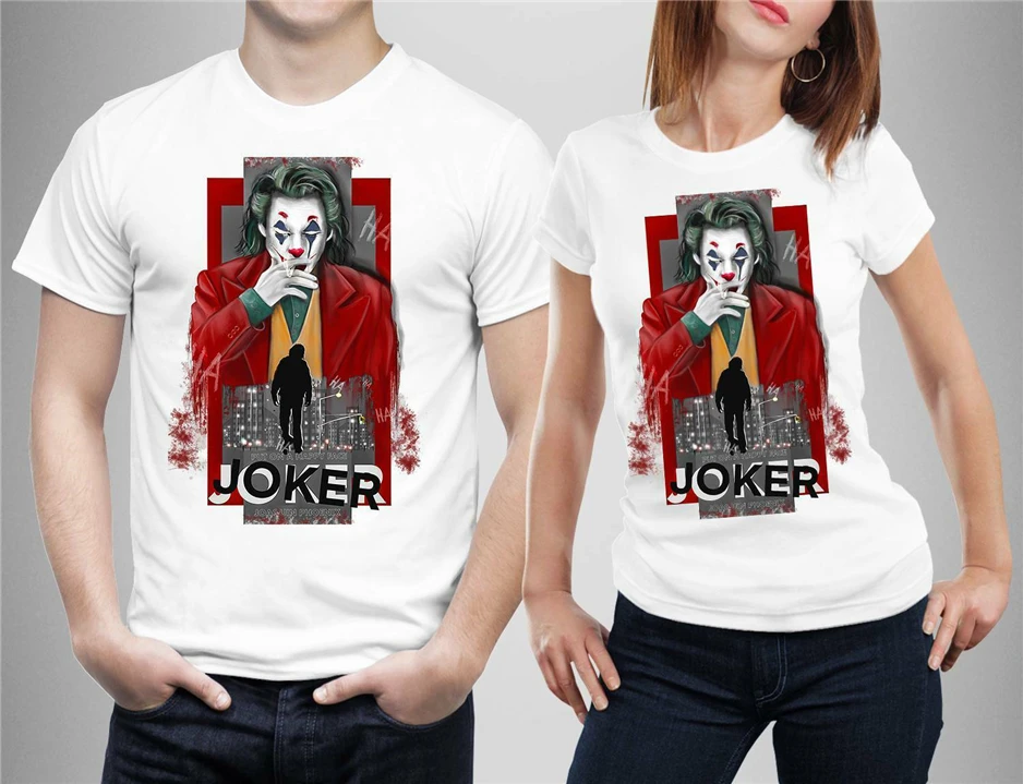Joker Put On Happy Face футболка 2019 Joaquin Phoenix Футболка мужская женская Специальная с принтом