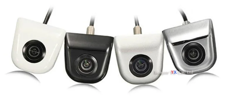 Koorinwoo HD CCD For Sony 170 Degree Car Parking camera Fisheye 4 Colorful Car Rearview Camera Front Silver Black Parking System