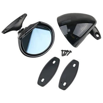 

1 Pairs for Gm Left/Right Classic Door Side Rear View Mirror White Retro Black