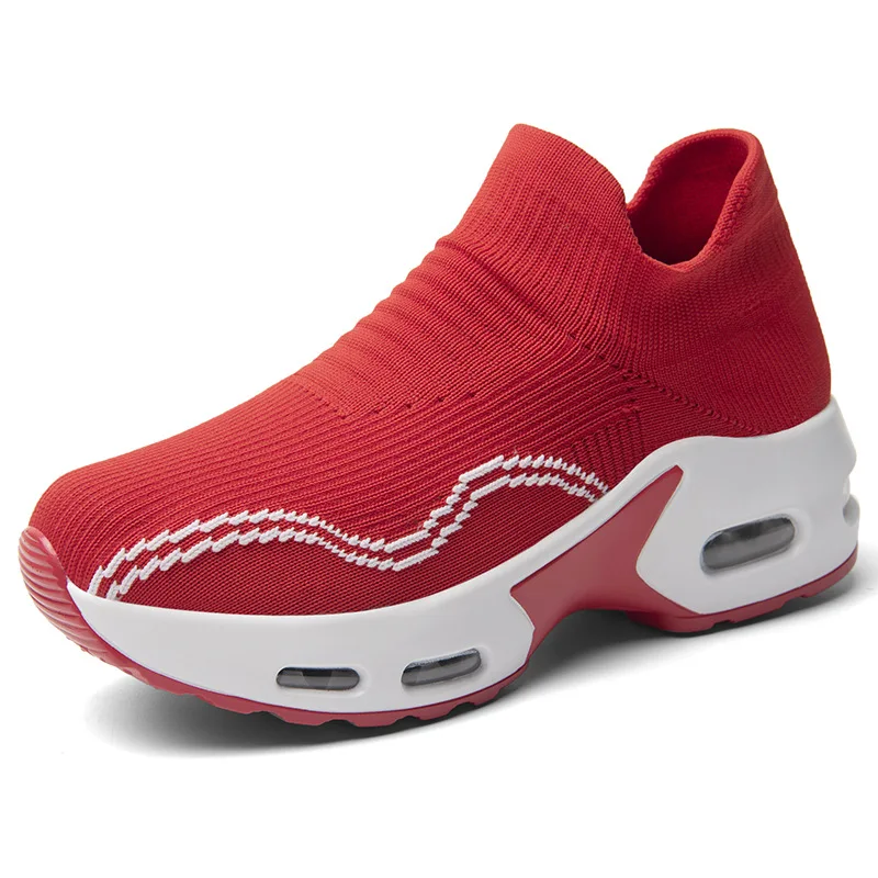Women Casual Shoes 2020 Slip On Fashion Sneakers Socks Trainers Women Vulcanize Shoes Women Sneakers Zapatillas Mujer