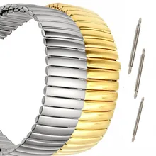 12 14 16 18 20 22 мм стрейч расширительные части из нержавеющей стали часы ремешок металлические часы с браслетом аксессуары+ пружина бар