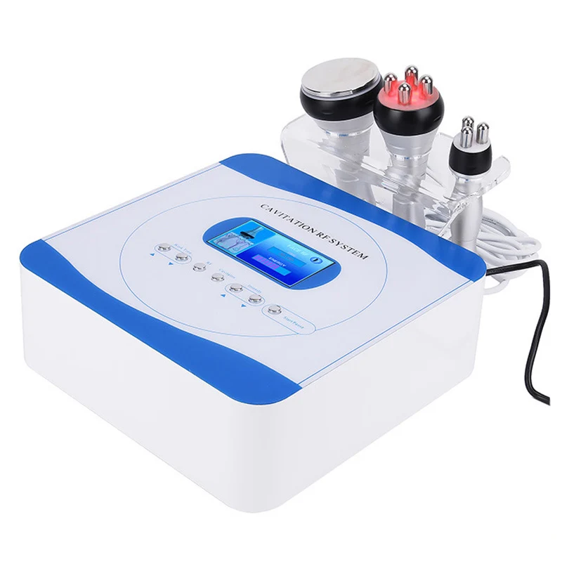 

40k Ultrasonic Cavitation 3 in 1 RF Slimming Machine Weight Loss Body Spa Salon Shaping Multi-pole Beauty Instrument Home Use