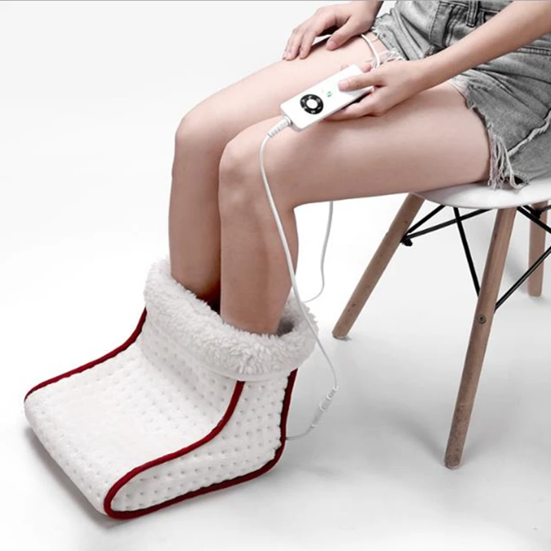 

Electric Warm Foot Heating Pad Warmer Washable 5 Modes Comfortable Heat Settings foot care Warmer Cushion Thermal Foot Warmer