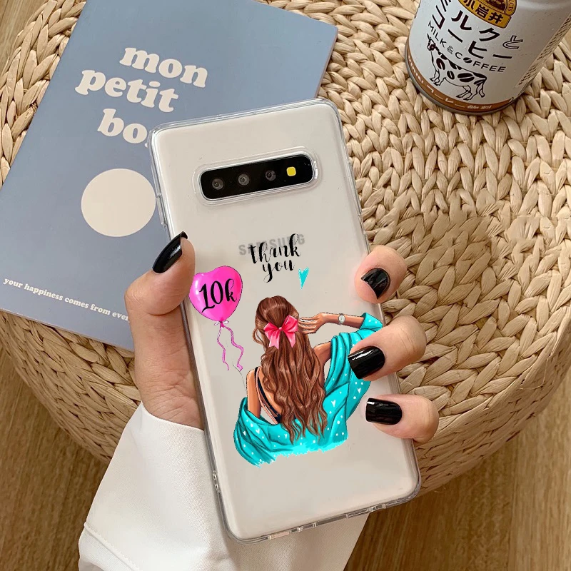 Модный милый детский чехол для телефона из ТПУ Samsung Galaxy ForA70 A80 A750 A51 A71 A91 A30 A50 A10