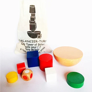 

1Set Wooden Balance Building Board Toys for Children Family Puzzle Board Games Kids Baby Montessori Educational Table Games Toys