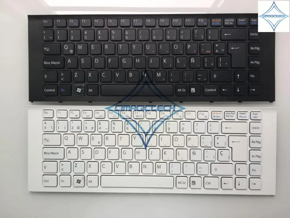 Для sony Vaio VPC-EA VPCEA VPC-EA1S1E/L VPC-EA1S1E/B PCG61211L PCG-61211L PCG-612 латинские sp испанская клавиатура для ноутбука teclado