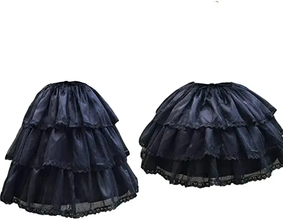 Длинное короткое платье, Нижняя юбка с нониусом, Нижняя юбка, подъюбник, Лолита 2022