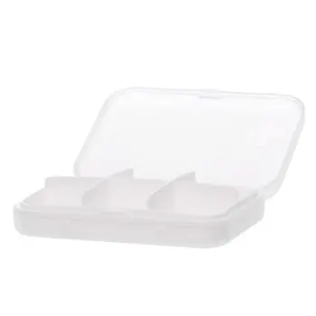 

Mini Safety Six Grid Dust Proof Portable Container Drug Medicine Storage Box