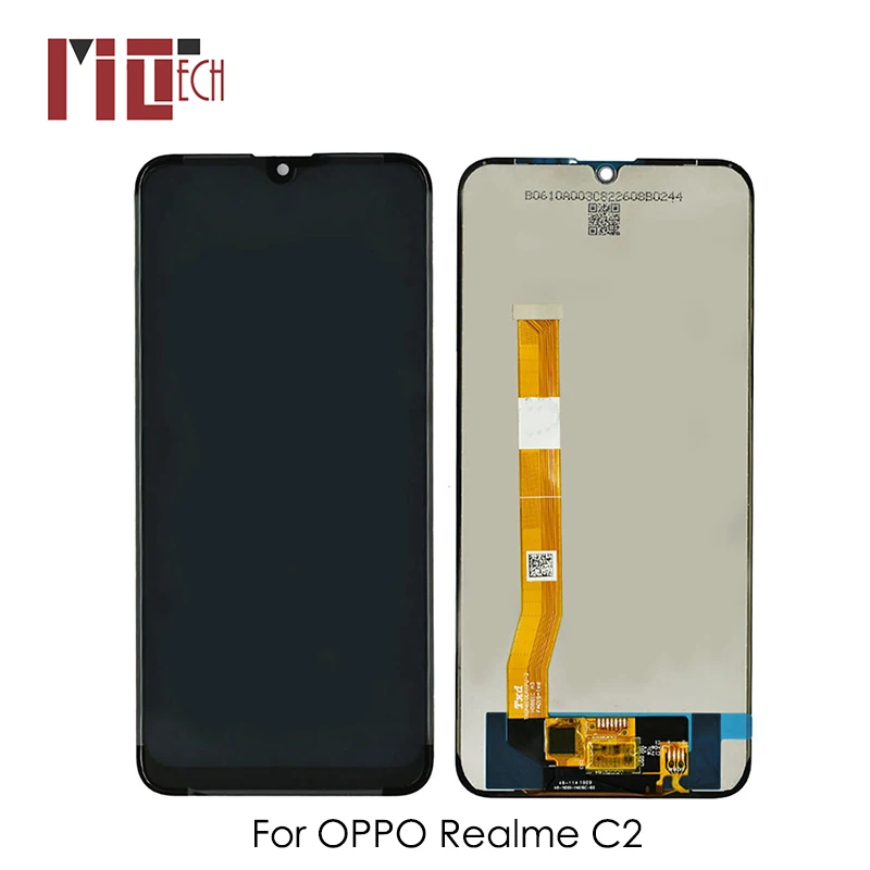 ЖК-дисплей для OPPO Realme C2 RMX1941 ЖК-дисплей сенсорный экран дигитайзер стекло комбо сборка запасные части 6,1 дюймов TFT